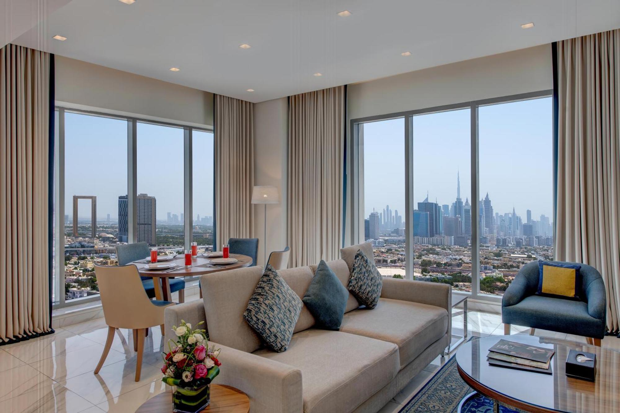 Suha Mina Rashid Hotel Apartments Dubai Buitenkant foto